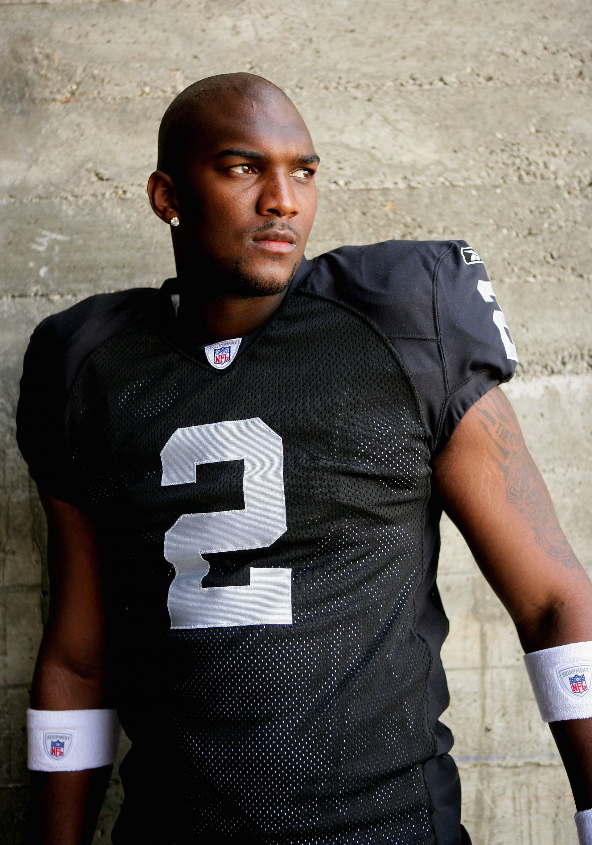 JaMarcus Russell at the NFL Players Rookie Premiere