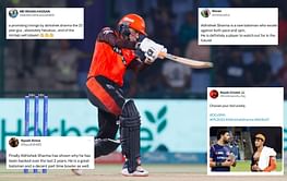 "SRH should be banned if they demote Abhishek Sharma again" - Fans react to the opener's batting exploits vs DC in IPL 2023