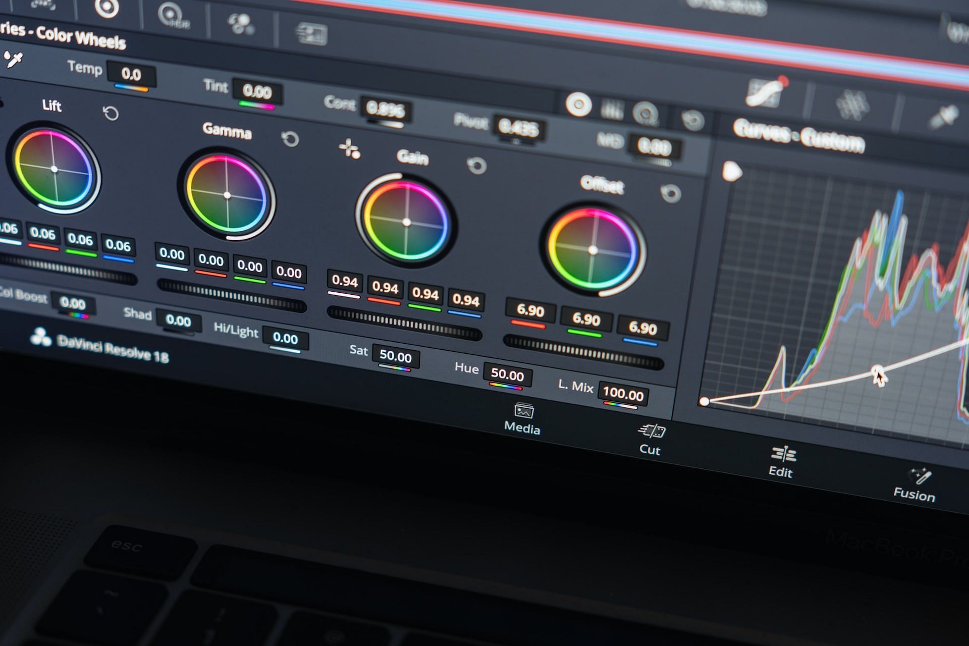 DaVinci Resolve (Image via Unsplash/Dima Solomin)