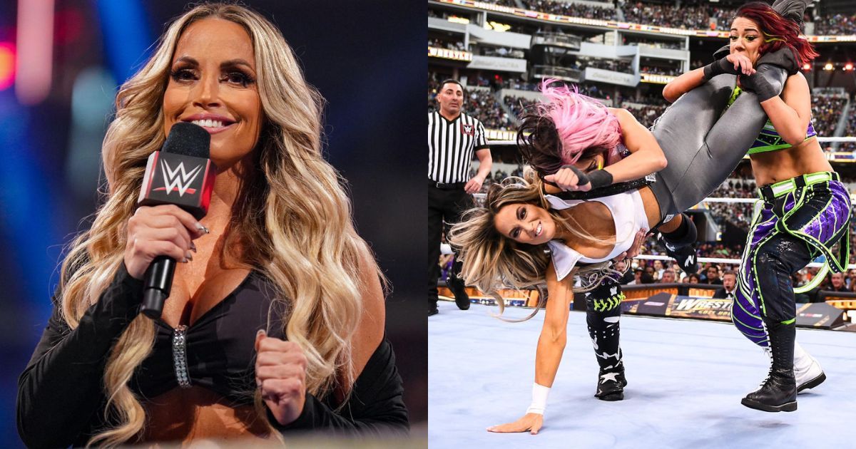 Trish Stratus was on the winning babyface team at WrestleMania 39.