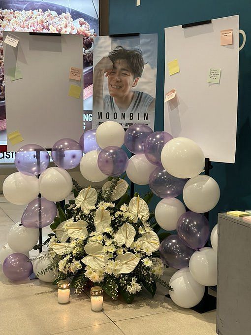 ASTRO fans in India conduct memorial service for Moonbin to mourn