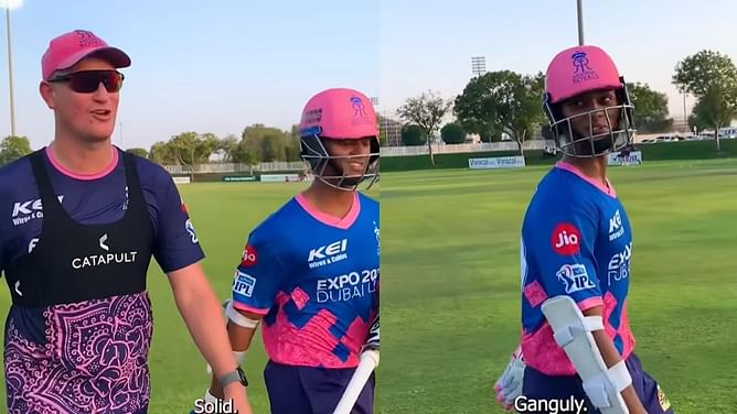IPL 2023 : दक्षिण अफ्रीकी ऑलराउंडर ने यशस्वी जायसवाल को कहा था 'बेबी गांगुली" - राजस्थान रॉयल्स ने शेयर किया वीडियो