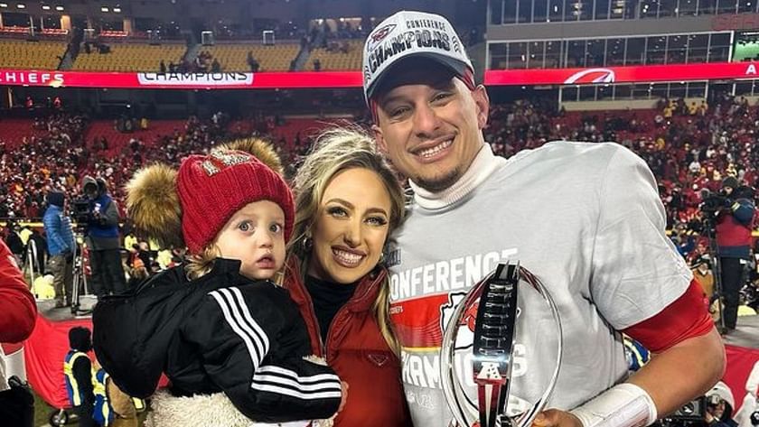 Patrick Mahomes Playing Ball With Adorable Daughter Sterling in