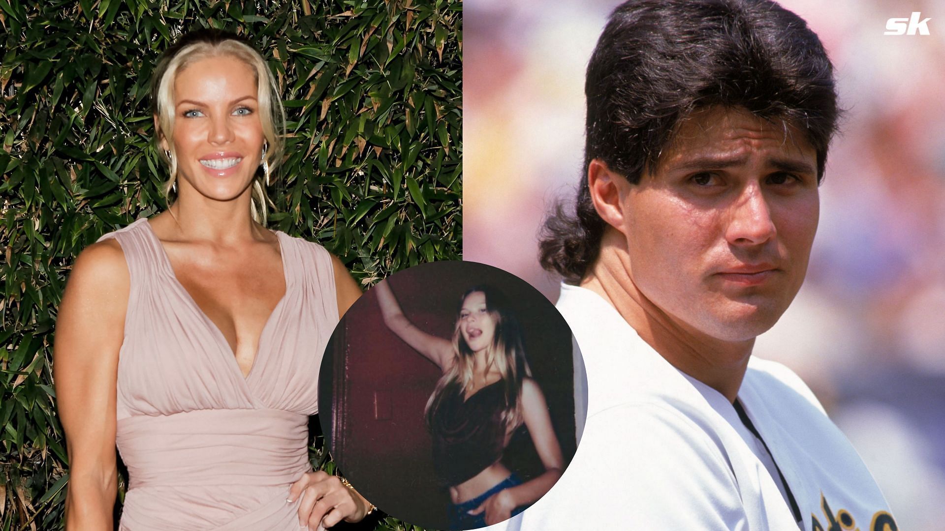 Jessica Canseco, ex-wife of Jose Canseco; Former Oakland Athletics star, Jose Canseco; Jessica and Jose