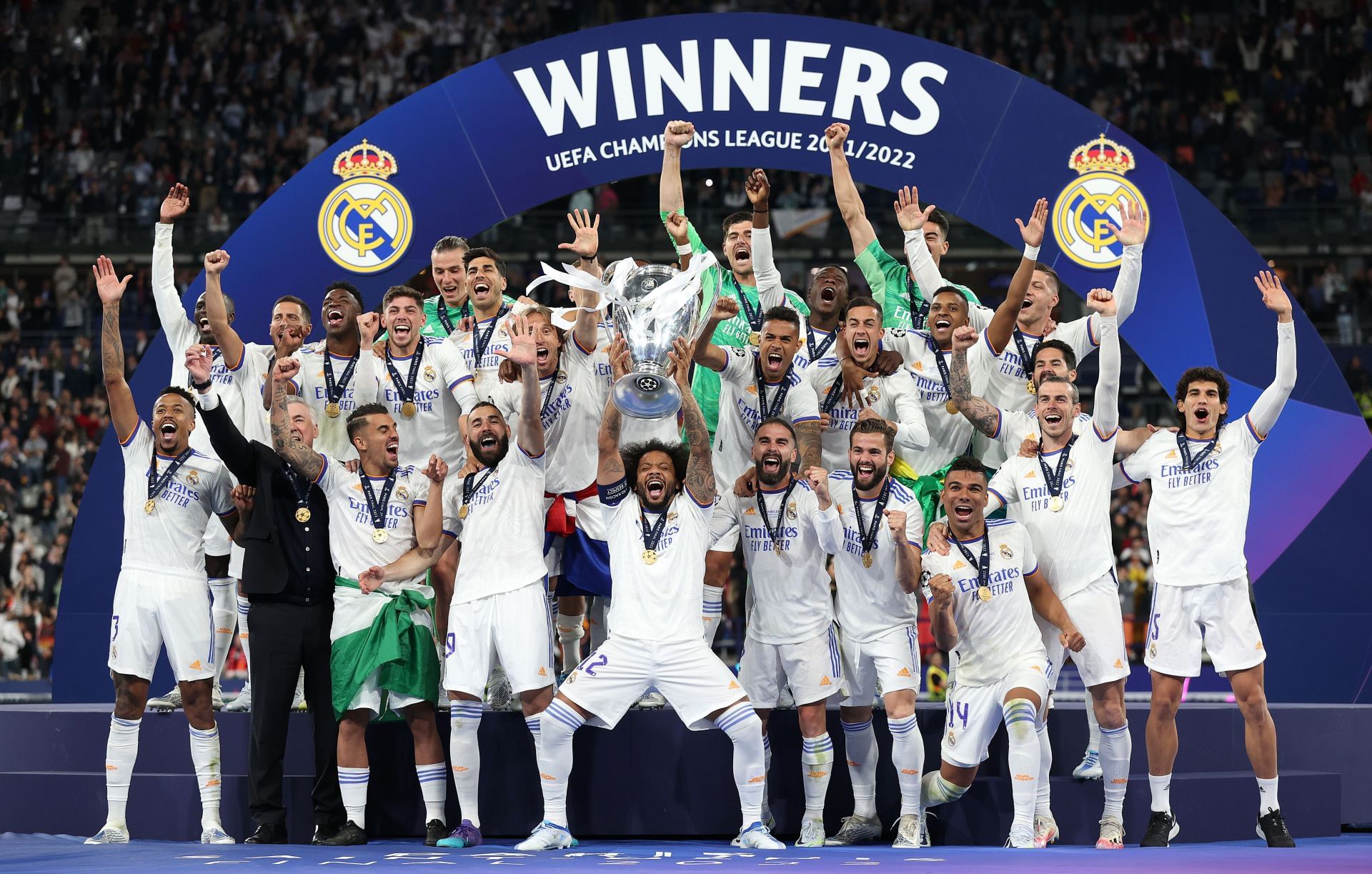 Real Madrid are on course to defend their crown.