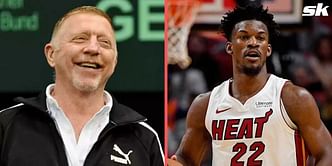 Boris Becker praises Jimmy Butler for leading Miami Heat to last NBA playoff spot with Chicago Bulls win