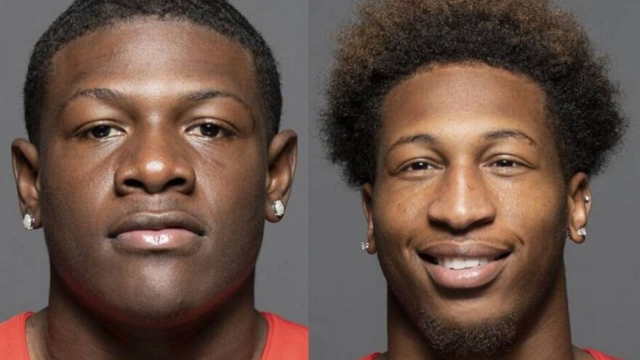 Former Ohio State football players Jahsen Wint and Amir Riep