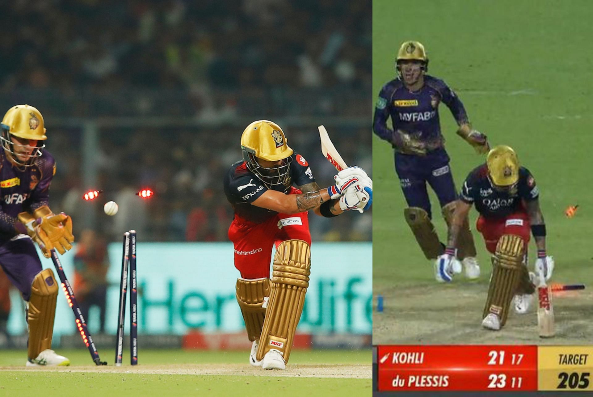 Sunil Narine dismissed Virat Kohli on Thursday in IPL 2023. 