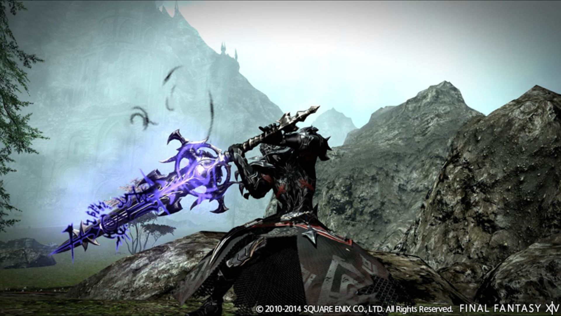 The Dark Knight in action (Image via Square Enix)