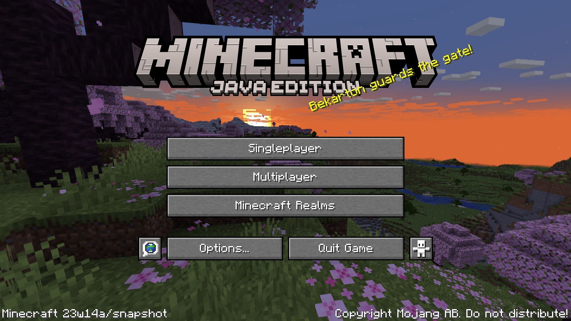 New main menu background (Image via Mojang)