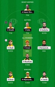 KRM vs NSC Dream11 Prediction Team, Head To Head League