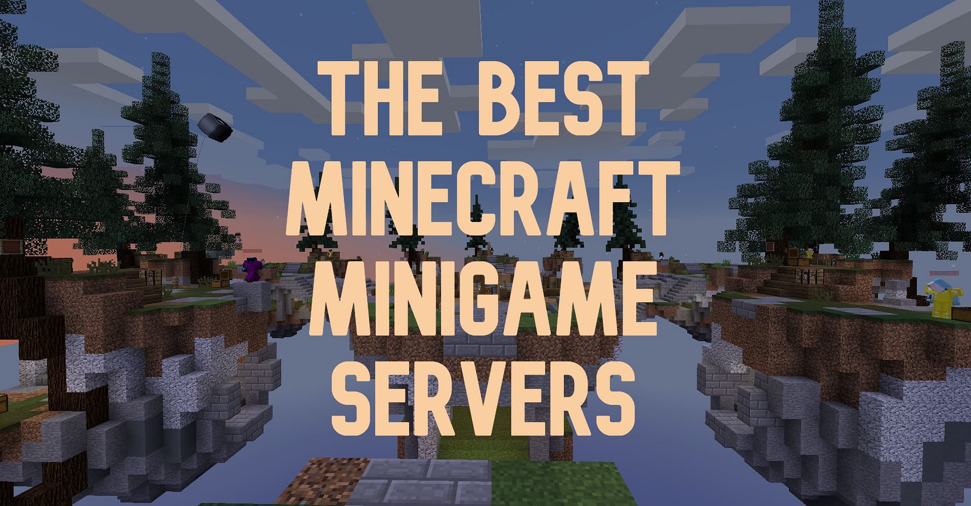 Minecraft Top 5  BEST Server Mini-Games! 