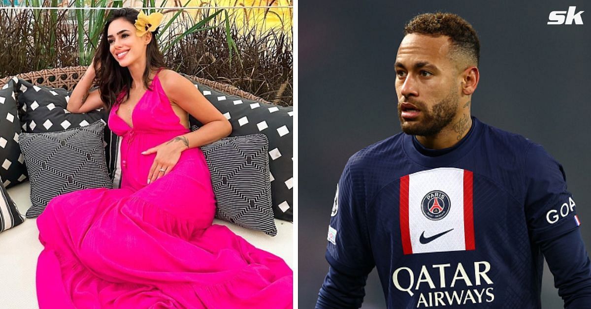 Neymar and Biancardi receive presents for their baby. 