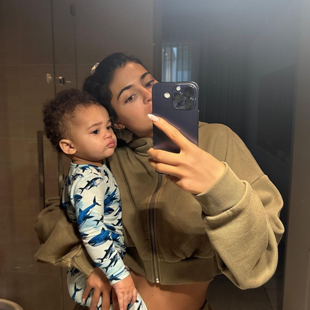 What did Kylie Jenner name her son?