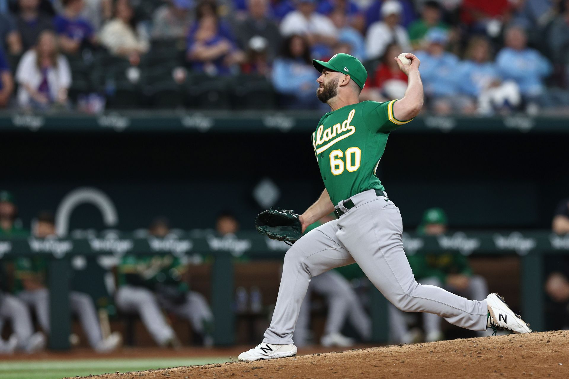 Robbie Grossman homers as Texas Rangers beat Oakland A's