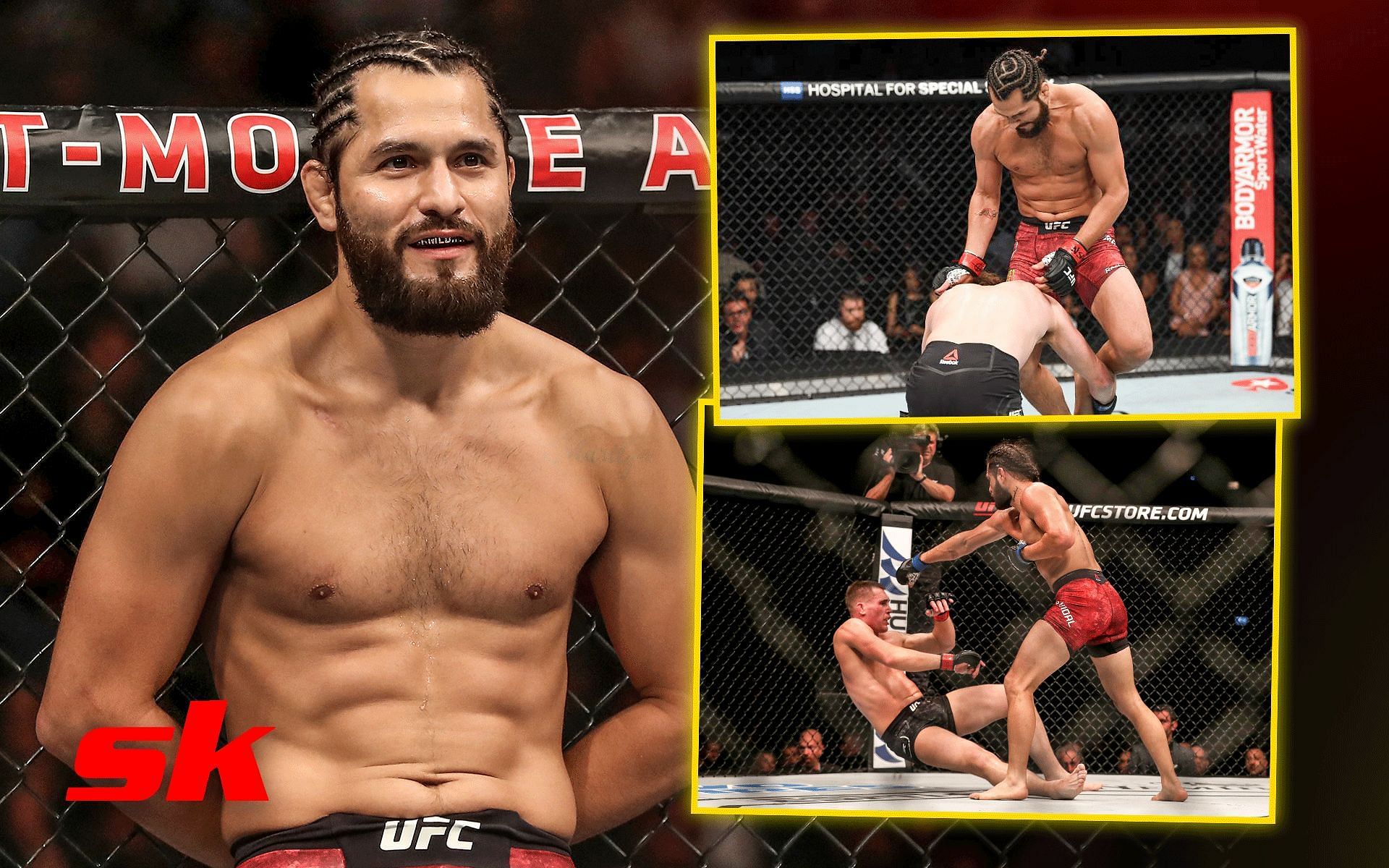 Jorge Masvidal retires from MMA [Images via: @newsoneplace on Twitter]