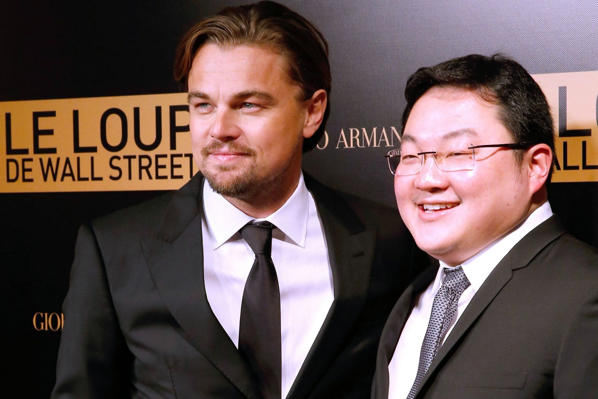Leonardo DiCaprio with Malaysian business mogul Jho Low (Image via Getty Images)