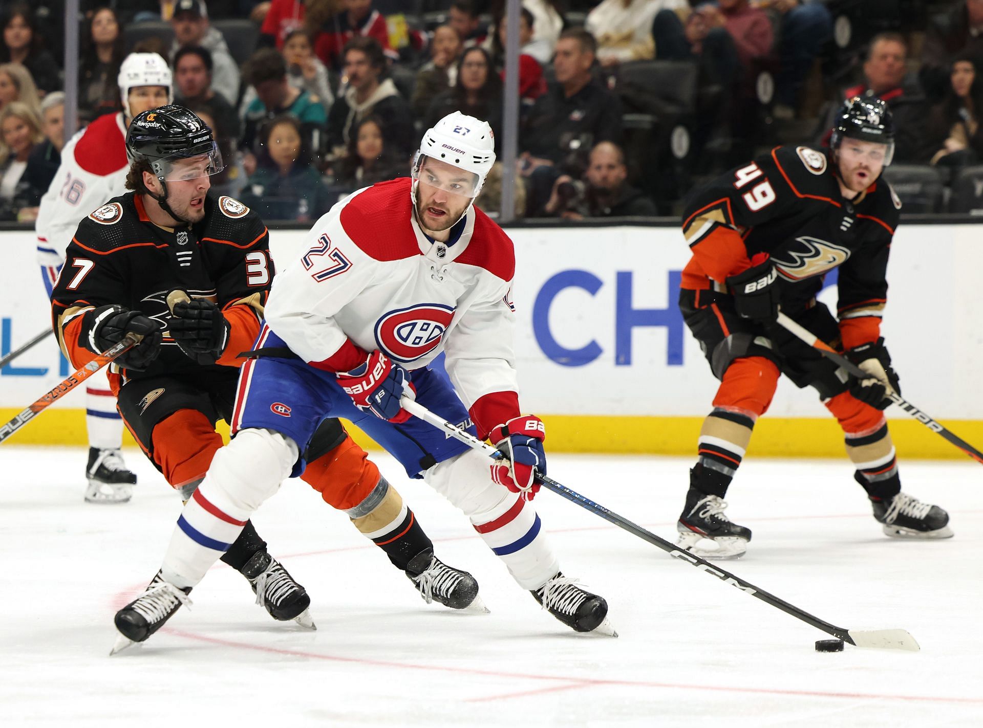 Montreal Canadiens v Anaheim Ducks