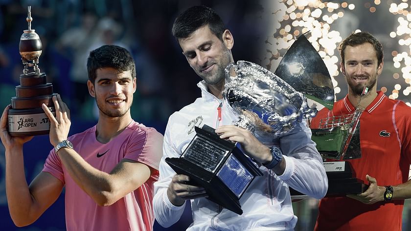 US Open: Novak Djokovic, Daniil Medvedev, Carlos Alcaraz's ATP points