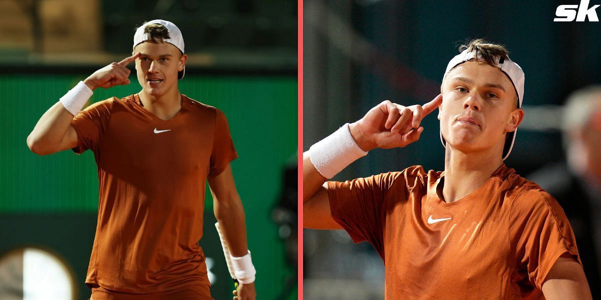 Holger Rune often wound up the crowd during his Monte-Carlo Masters semifinal