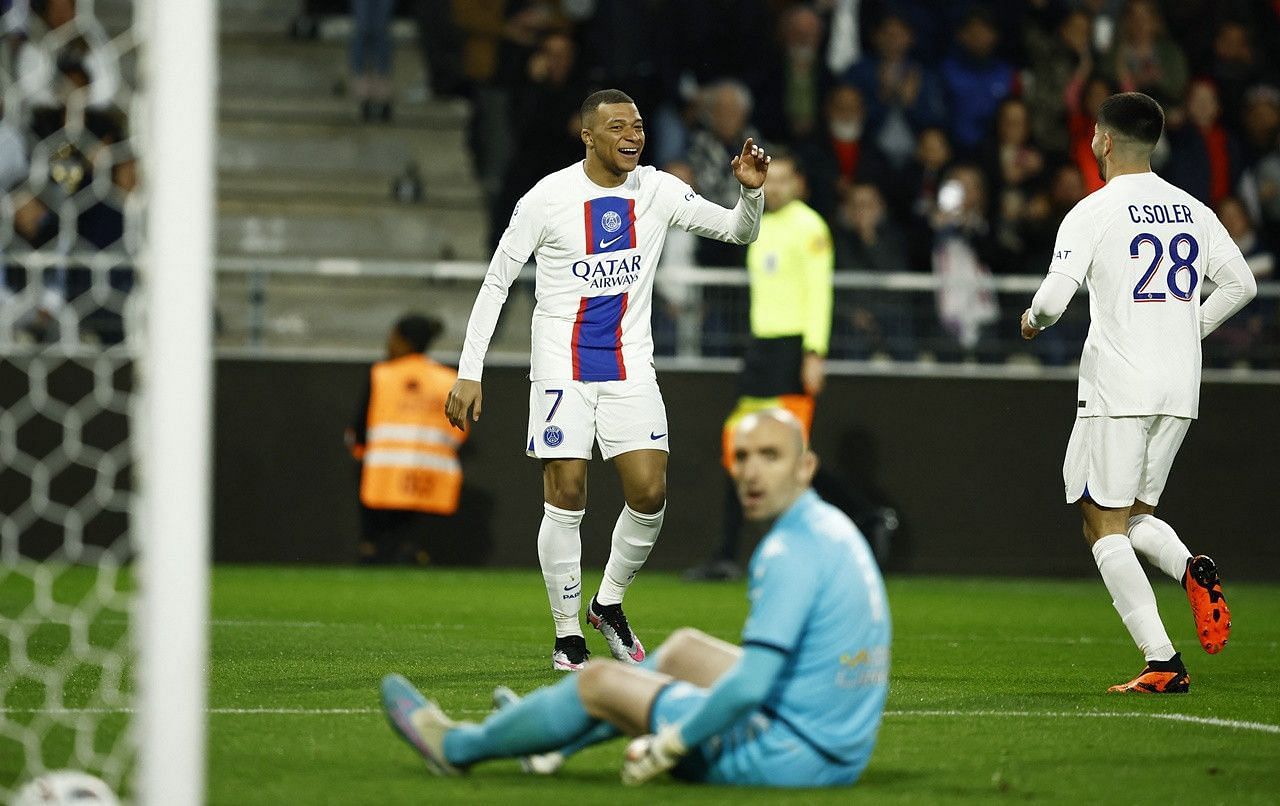 AJ Auxerre 1-2 PSG: Kylian Mbappe at the double as Paris Saint