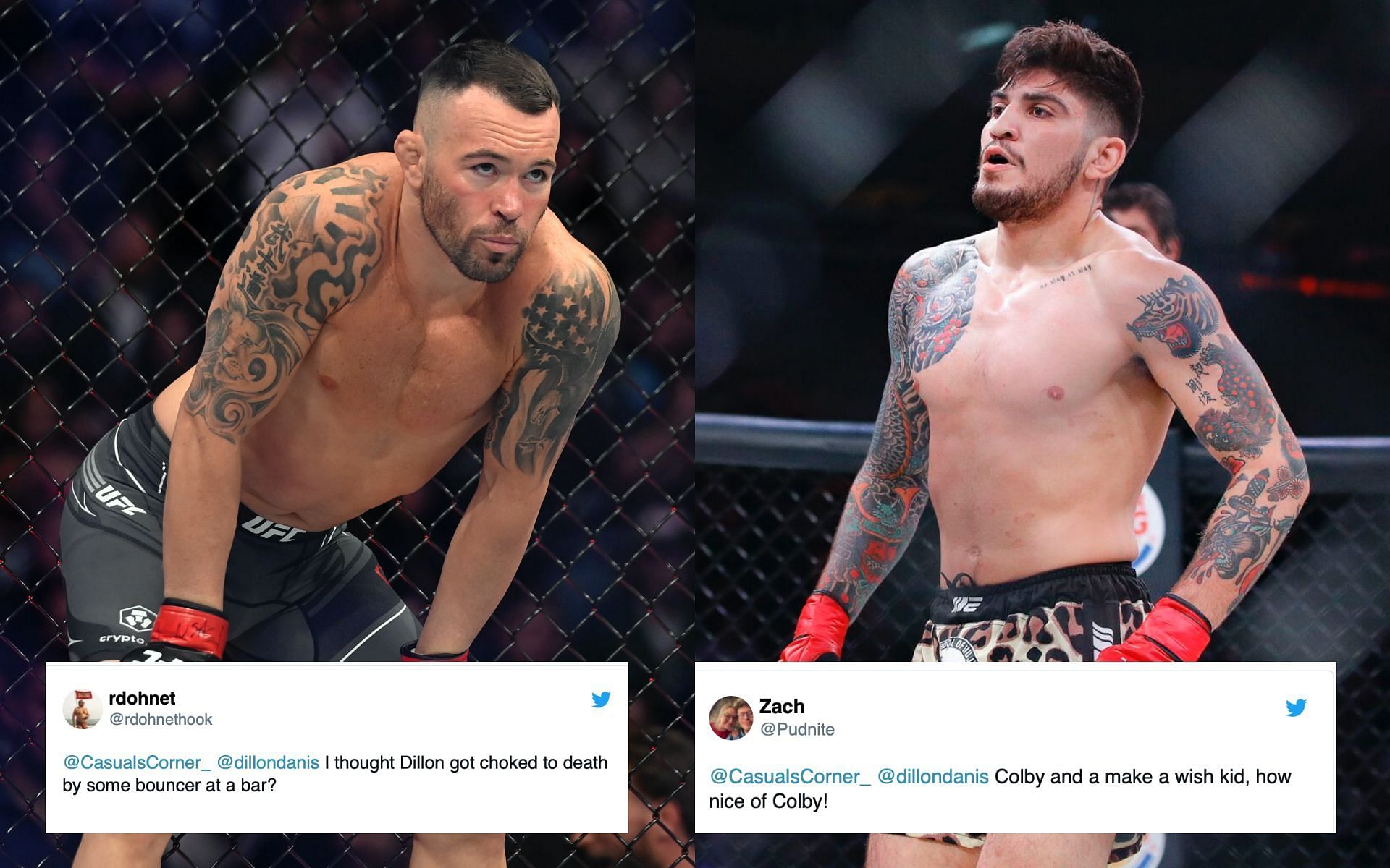 Colby Covington next fight Colby Covington and Dillon Danis face