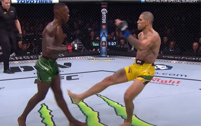 Israel Adesanya reveals how Alex Pereira damaged his movement while watching first fight
