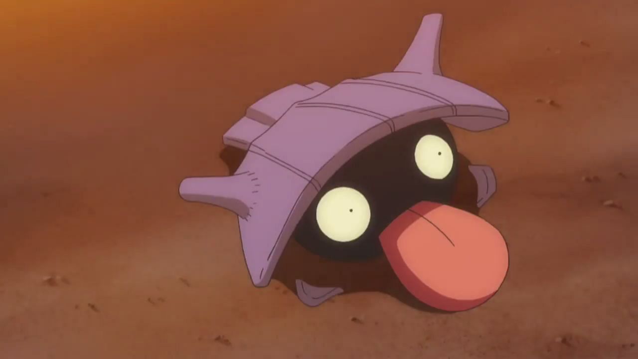 Shellder as it appears in the anime (Image via The Pokemon Company)