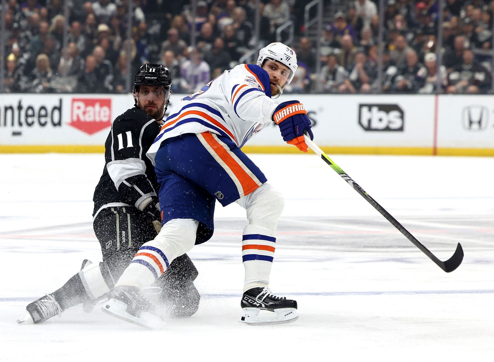 Leon Draisaitl in Edmonton Oilers v Los Angeles Kings - Game Four