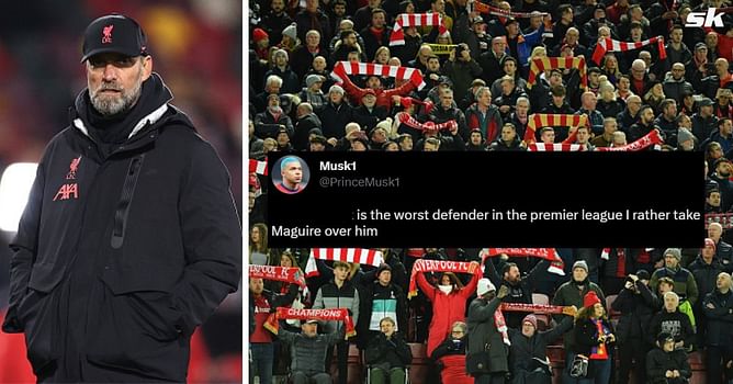 "Got away with murder", "Rather take Maguire over him" - Fans furious with Liverpool star's performance despite 4-3 win over Tottenham
