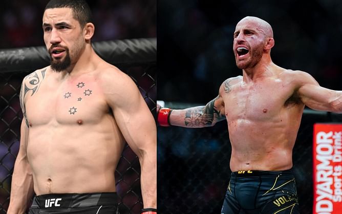 WATCH: Robert Whittaker and Alexander Volkanovski hilariously imitate Hulk Hogan and Stone Cold Steve Austin after UFC - WWE merger