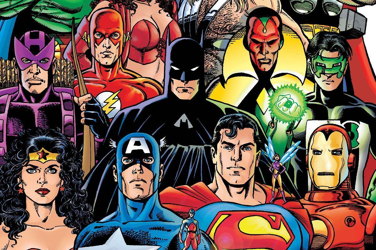 The Avengers and Justice League (Image via Marvel/DC)