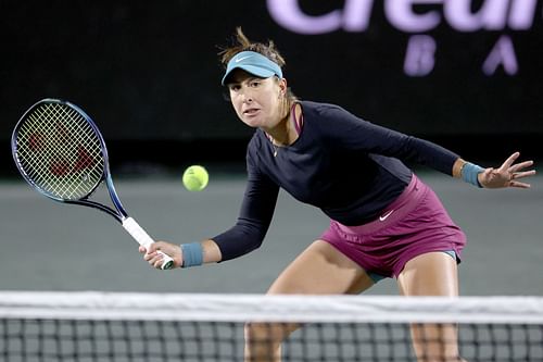 Belinda Bencic lost to Ons Jabeur in the 2022 Charleston Open final.