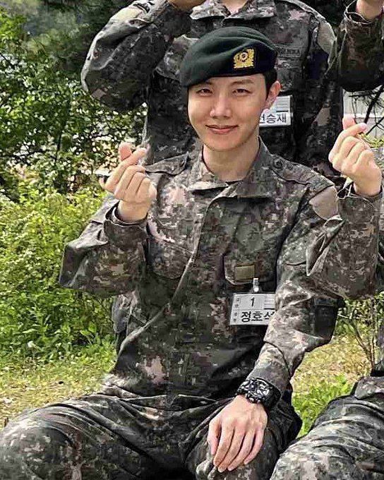 BTS member J-hope's new military pic goes viral. Fans say, 'I'm