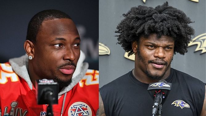 LeSean McCoy lauds Lamar Jackson's mother after Ravens QB inks $260M extension - "He got a real agent"