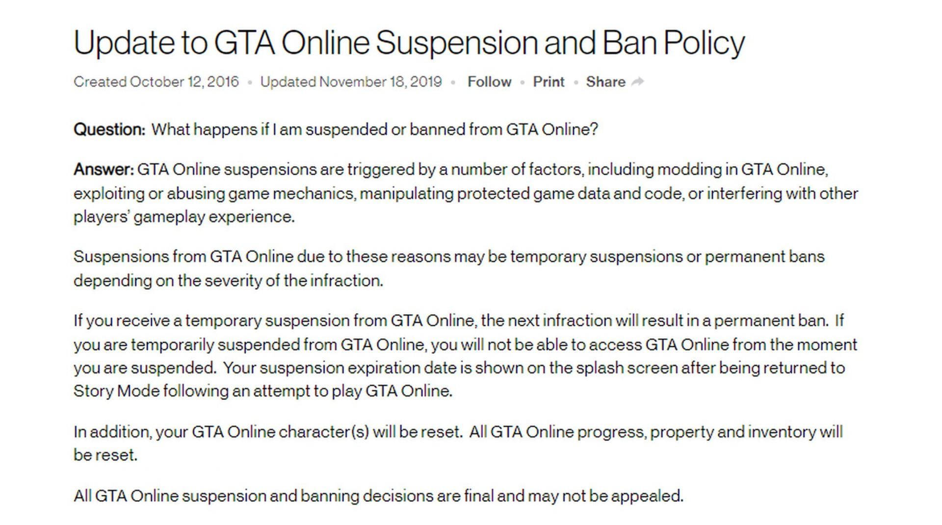 GTA Online bug exploited to ban, corrupt players' accounts