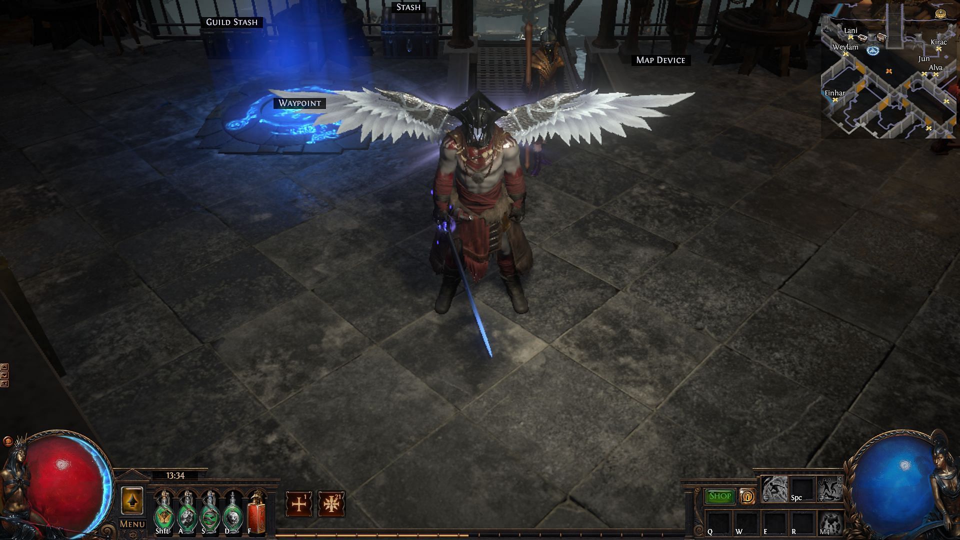 Best Berserker Crucible League build for Path of Exile (Image via Grinding Gear Games)