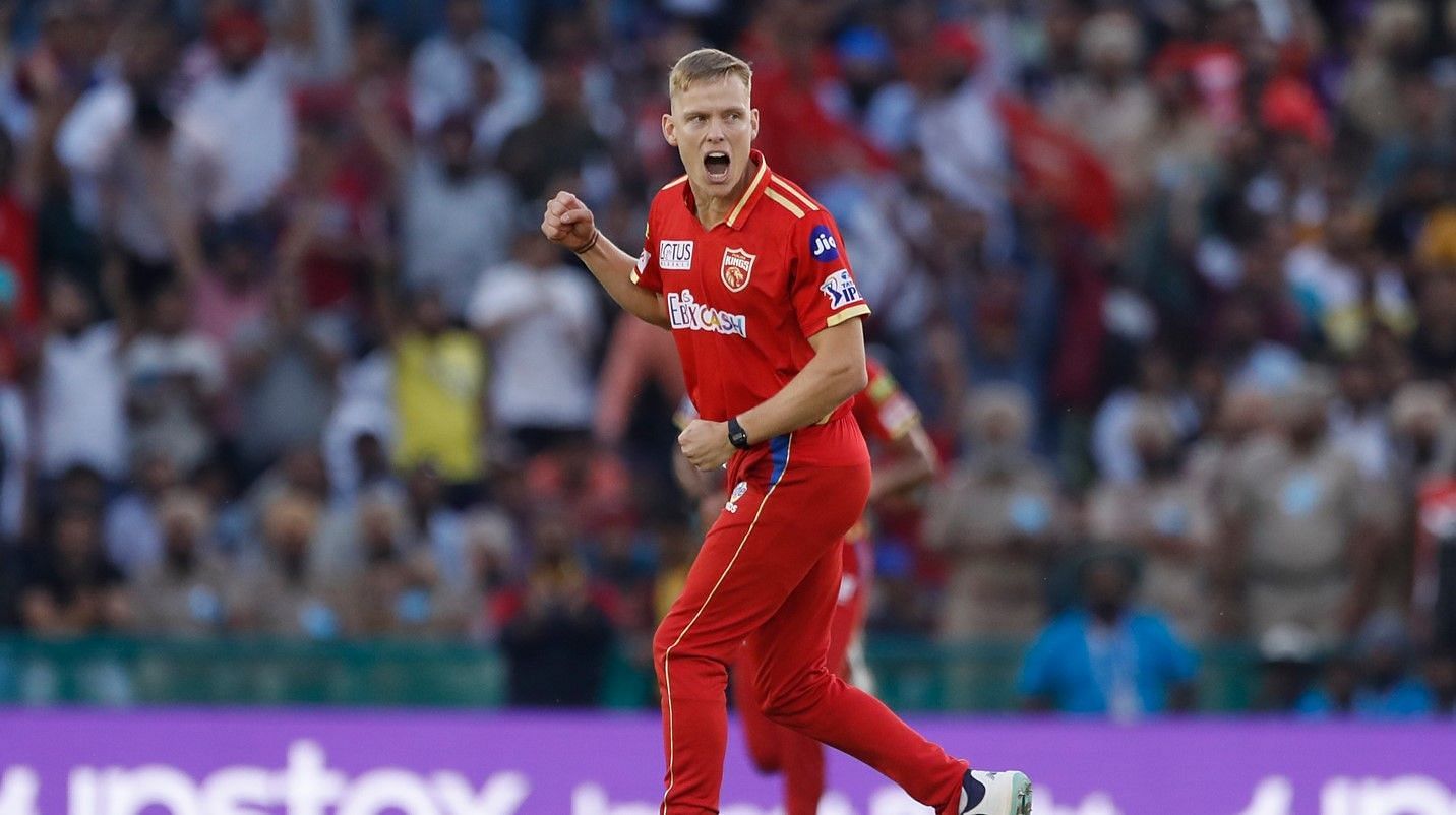Nathan Ellis in action (Image Courtesy: Twitter/Punjab Kings)