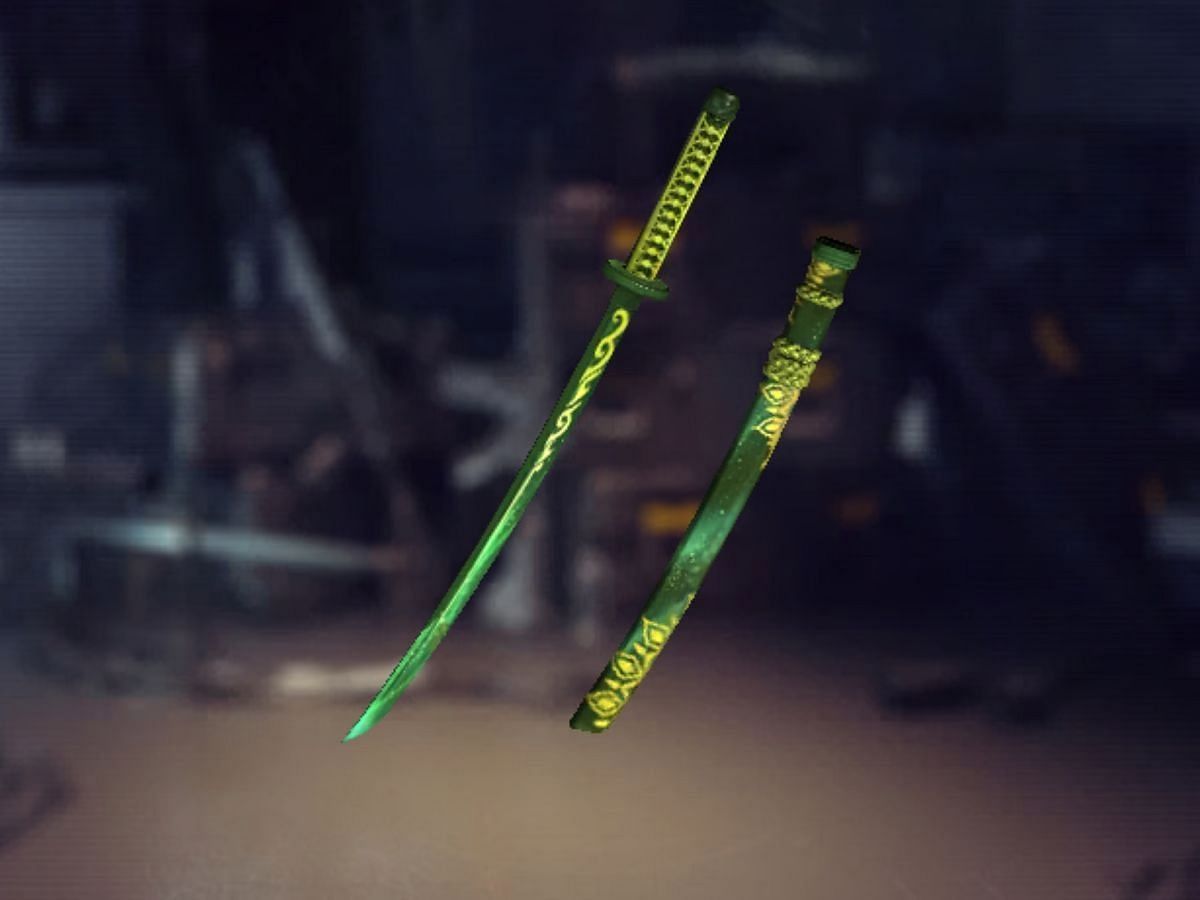 1001 Nights Katana स्किन (Image via Garena)