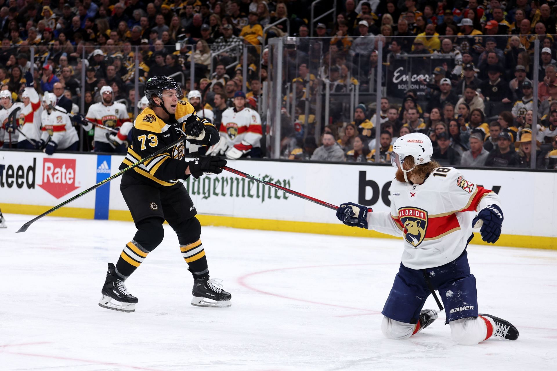 Playoffs: Panthers beat Bruins 6-3, return to Florida tied 1-1