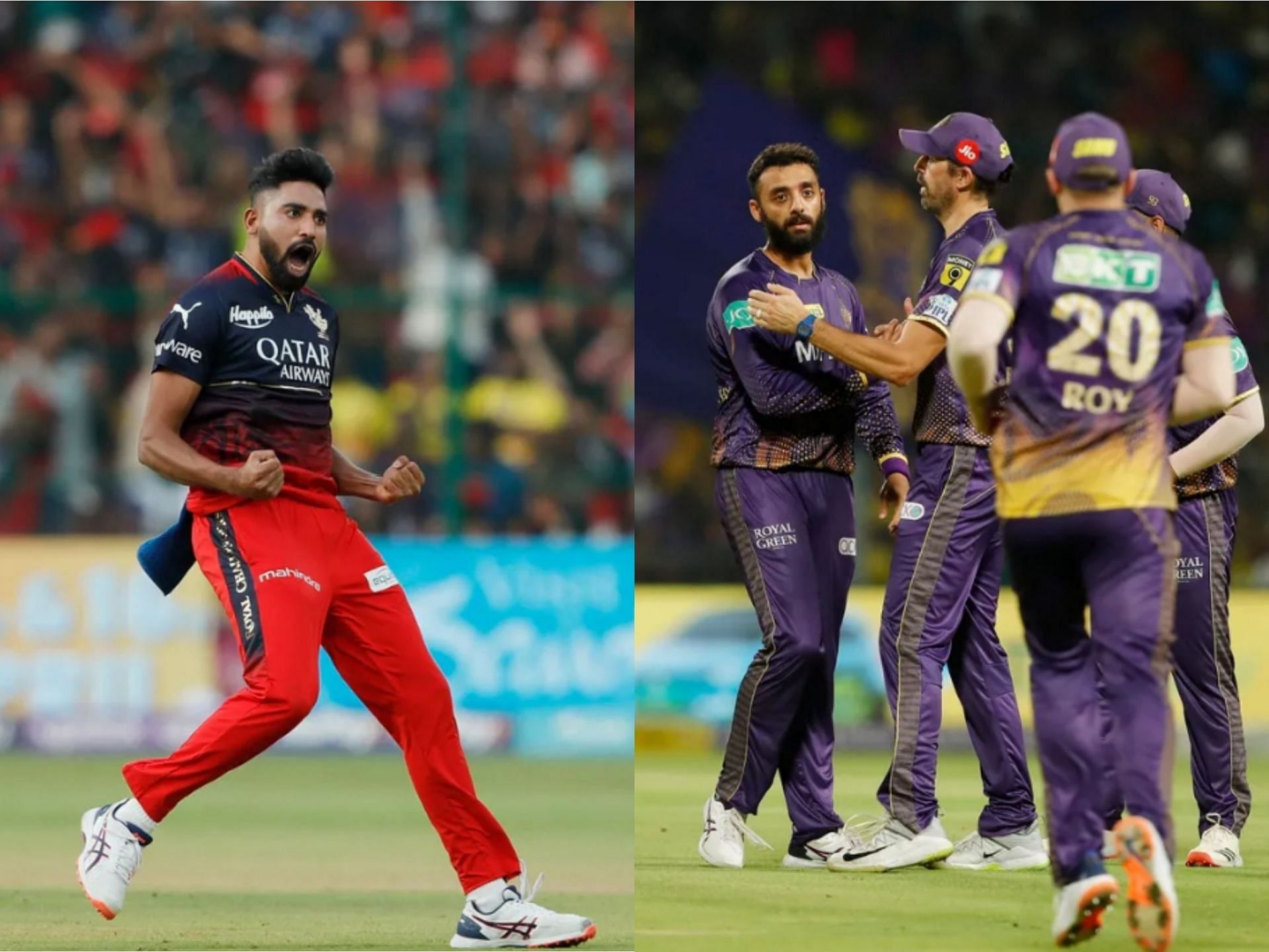 Royal Challengers Bangalore will be in action today against Kolkata Knight Riders [IPLT20]