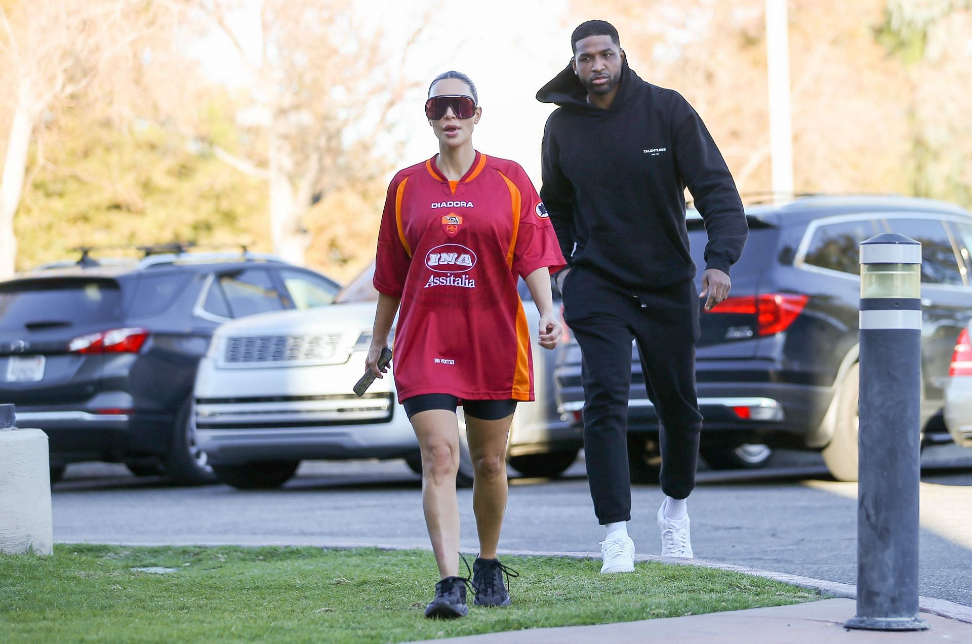 Khloe and Tristan have two kids together (Image via Getty)