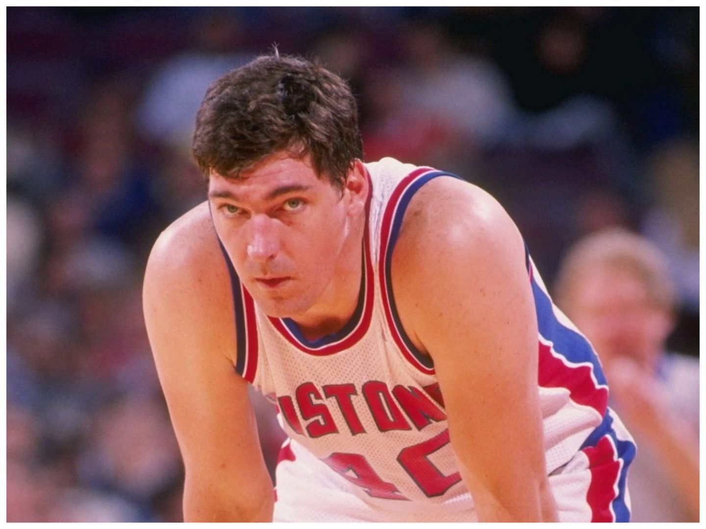 Bill Laimbeer of the Detroit Pistons