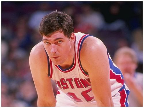 Bill Laimbeer of the Detroit Pistons