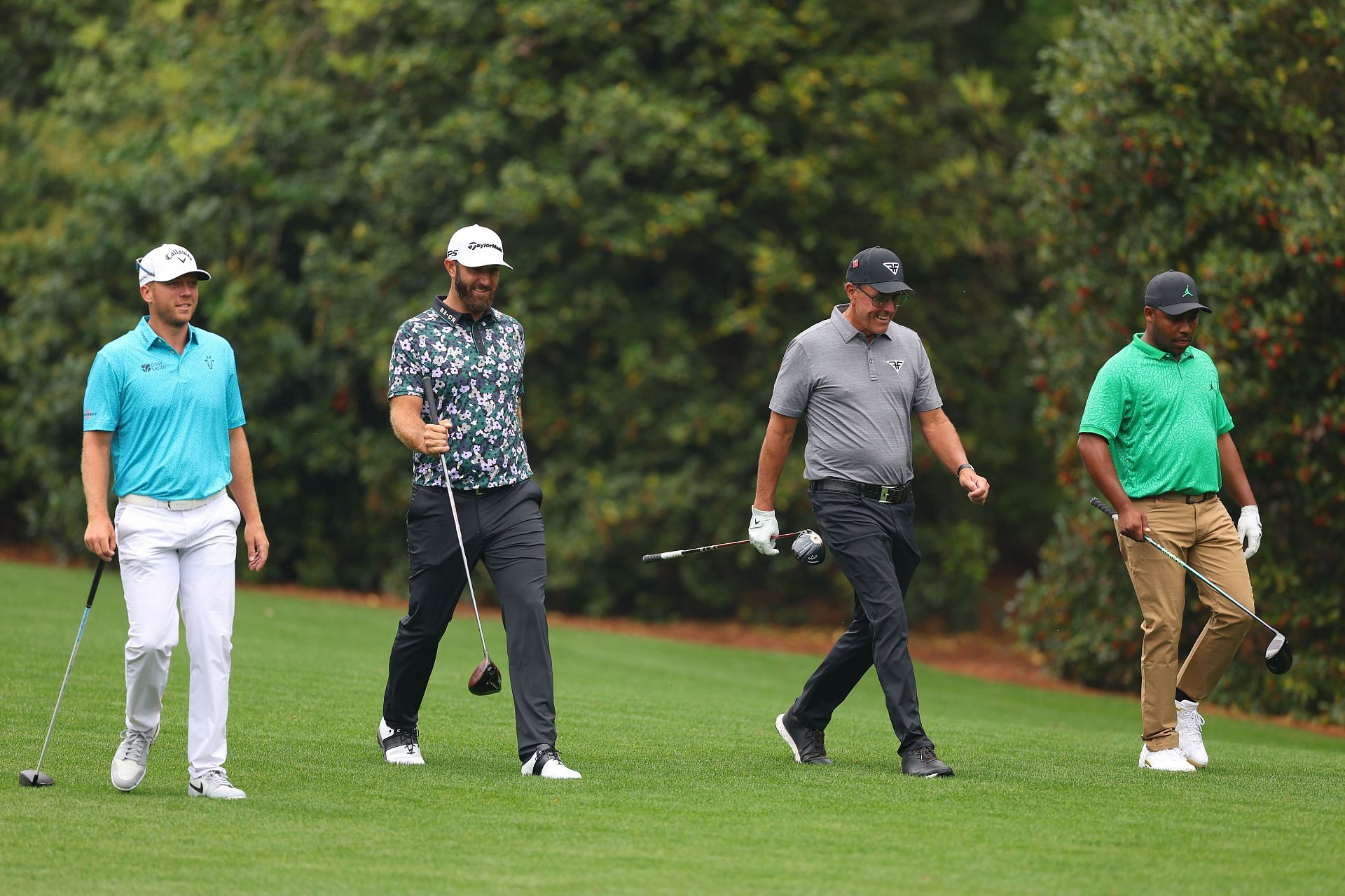 LIV golfers at the Masters