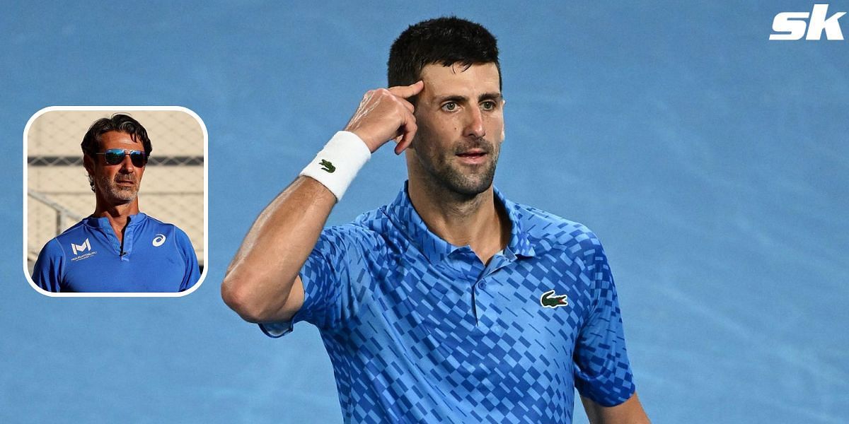 Patrick Mouratoglou shares his views on Novak Djokovic