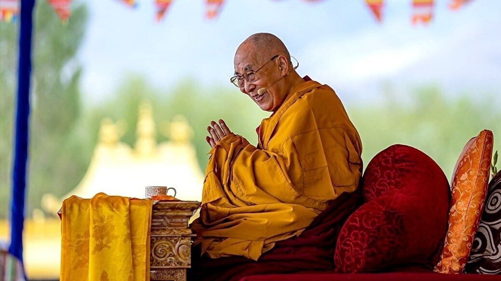 Social media users reacted to Dalai Lama