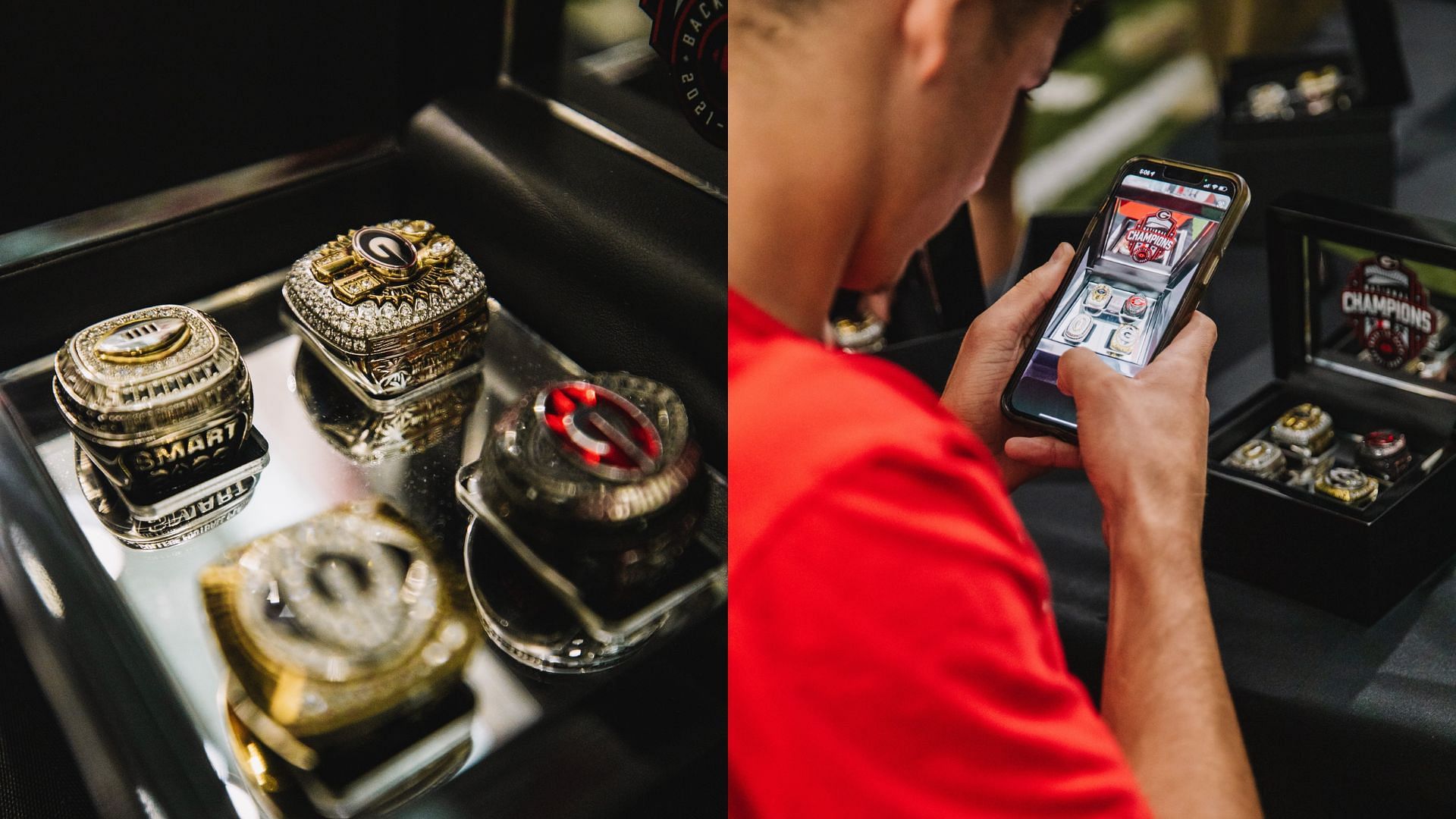 Georgia football national championship rings unveiled