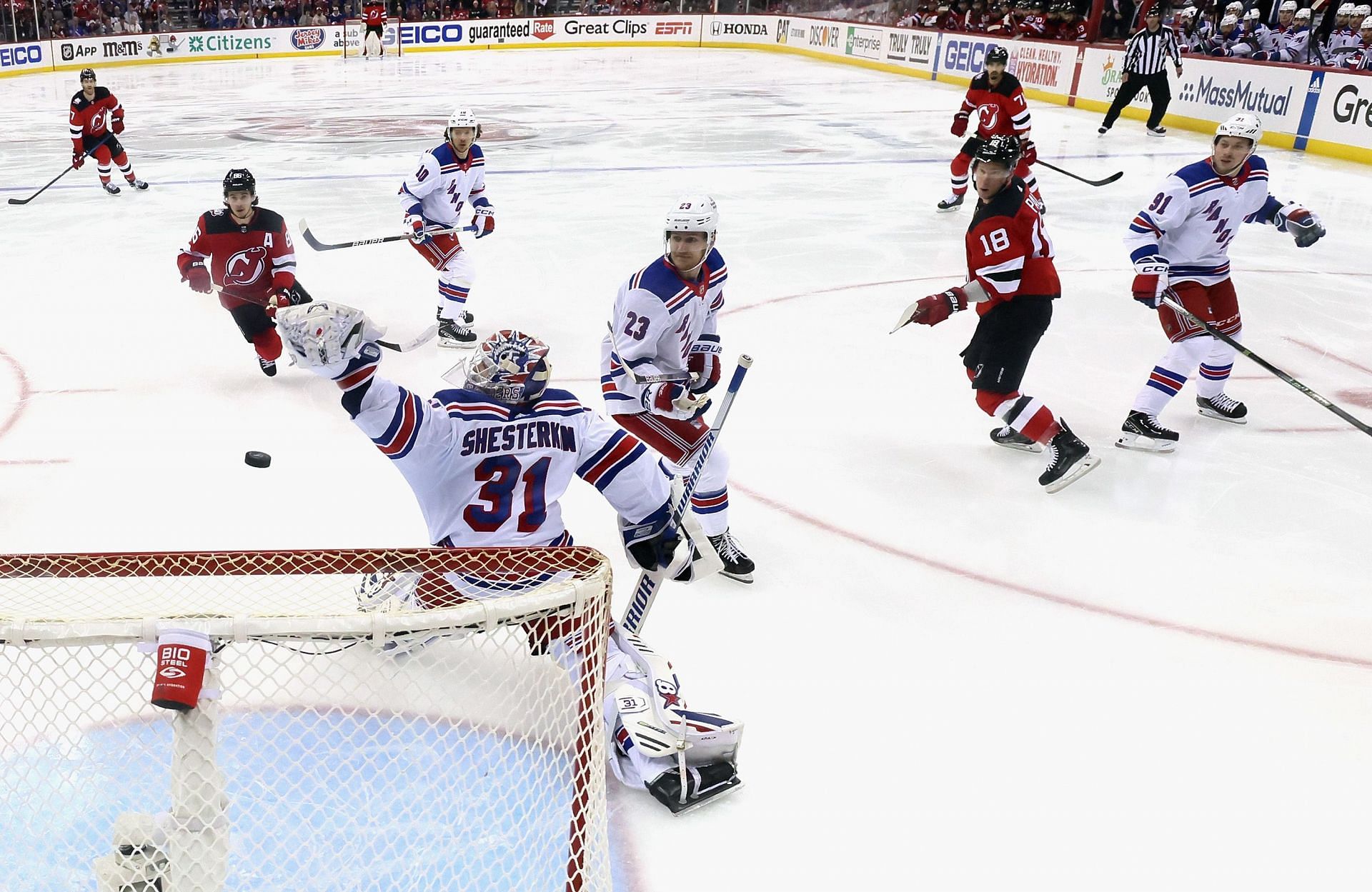 New York Rangers at New Jersey Devils - Game Five