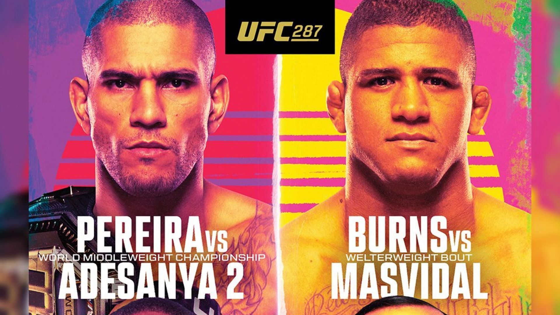 UFC 287 weighins UFC 287 weighin results Find out the official